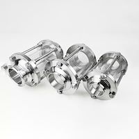 ساید گلاس استنلس استیل 316